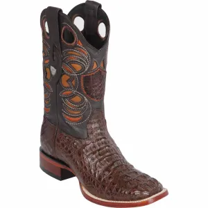 Men's Wild West Caiman Hornback Ranch Toe Boot 28240207