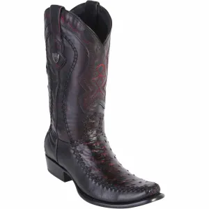 Men's Wild West Ostrich with Deer Dubai Toe Boot 279F0318