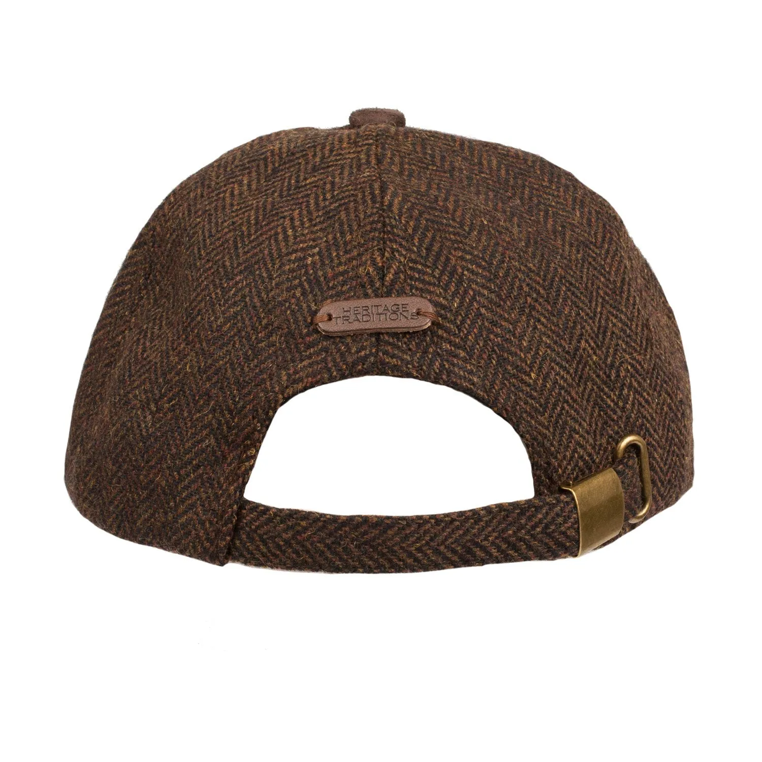 Men's Wool Blend Tweed Suede Baseball Cap