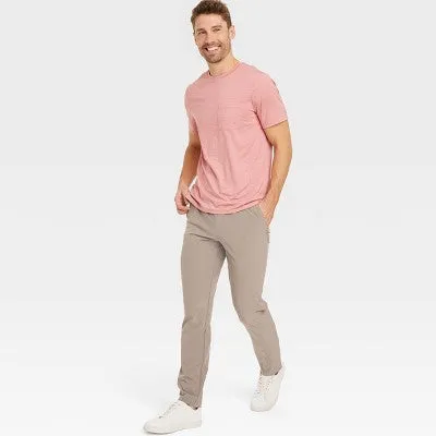 Men's Woven Pants - All In Motion Persuading Gray L