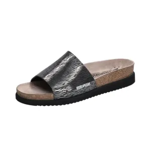 Mephisto Hanik Black Zebra Women's Slides