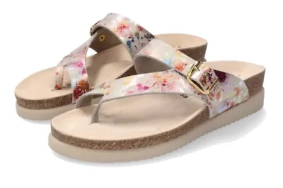 Mephisto Helen Fog Paint Splatter Pattern Sandal