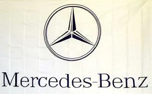 Mercedes-Benz 3'X5' Premium Auto Logo Flag