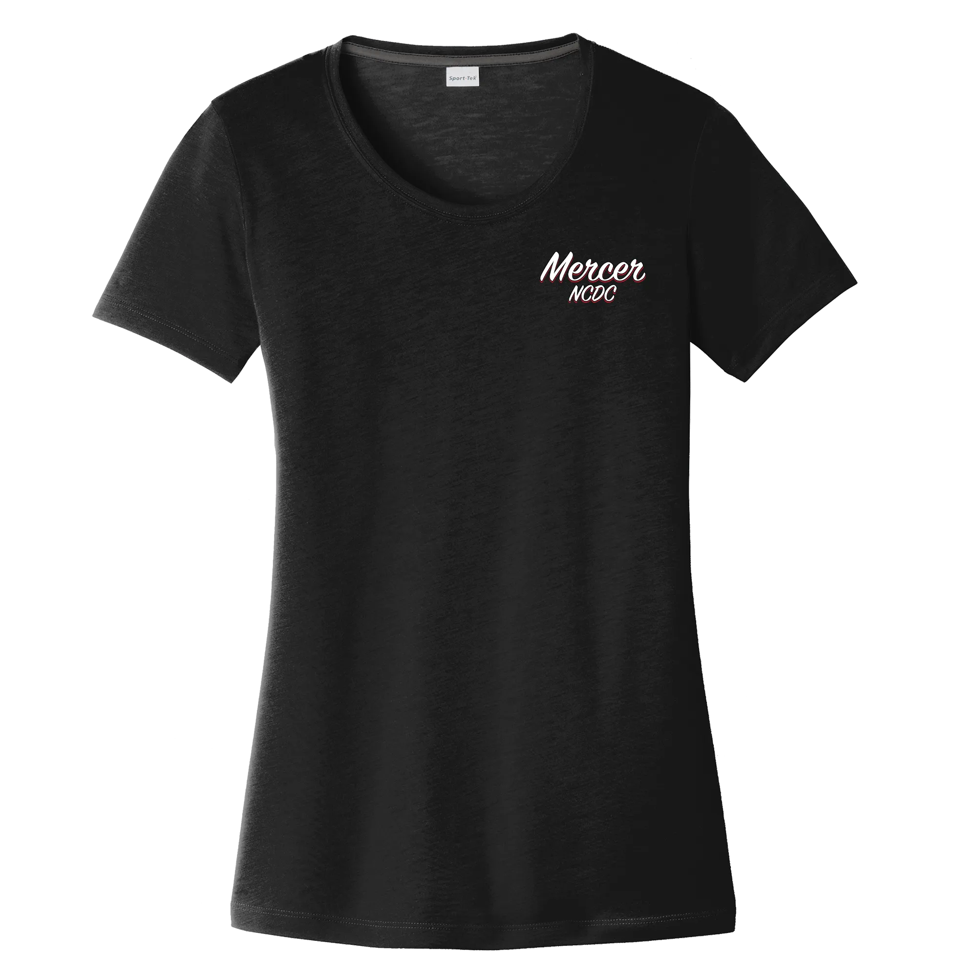 Mercer NCDC Ladies PosiCharge Competitor Cotton Touch Scoop Neck Tee