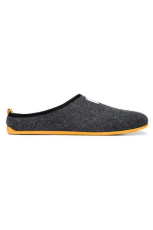 Mercredy Black & Yellow Slippers