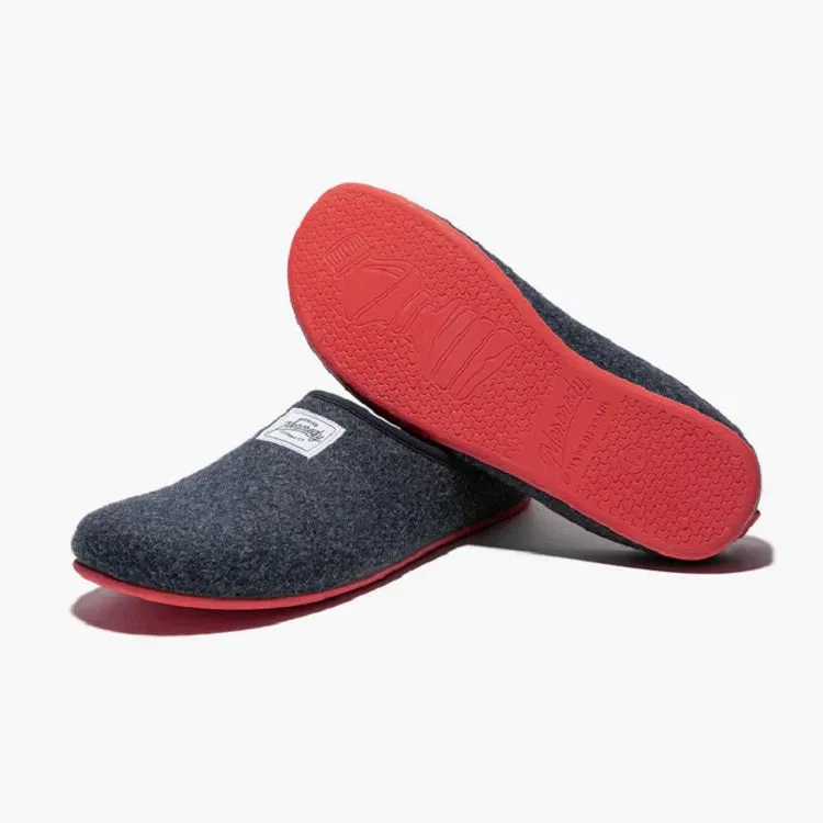 Mercredy Men's Slippers, Navy & Red