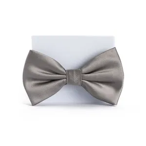 Mercury Grey Bow Tie