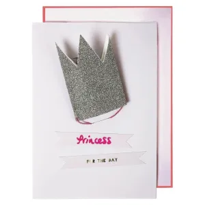 Meri Meri  Princess Crown Card