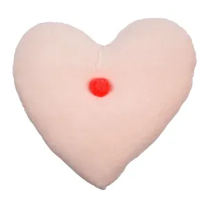 Meri Meri Velvet Heart Cushion Peach