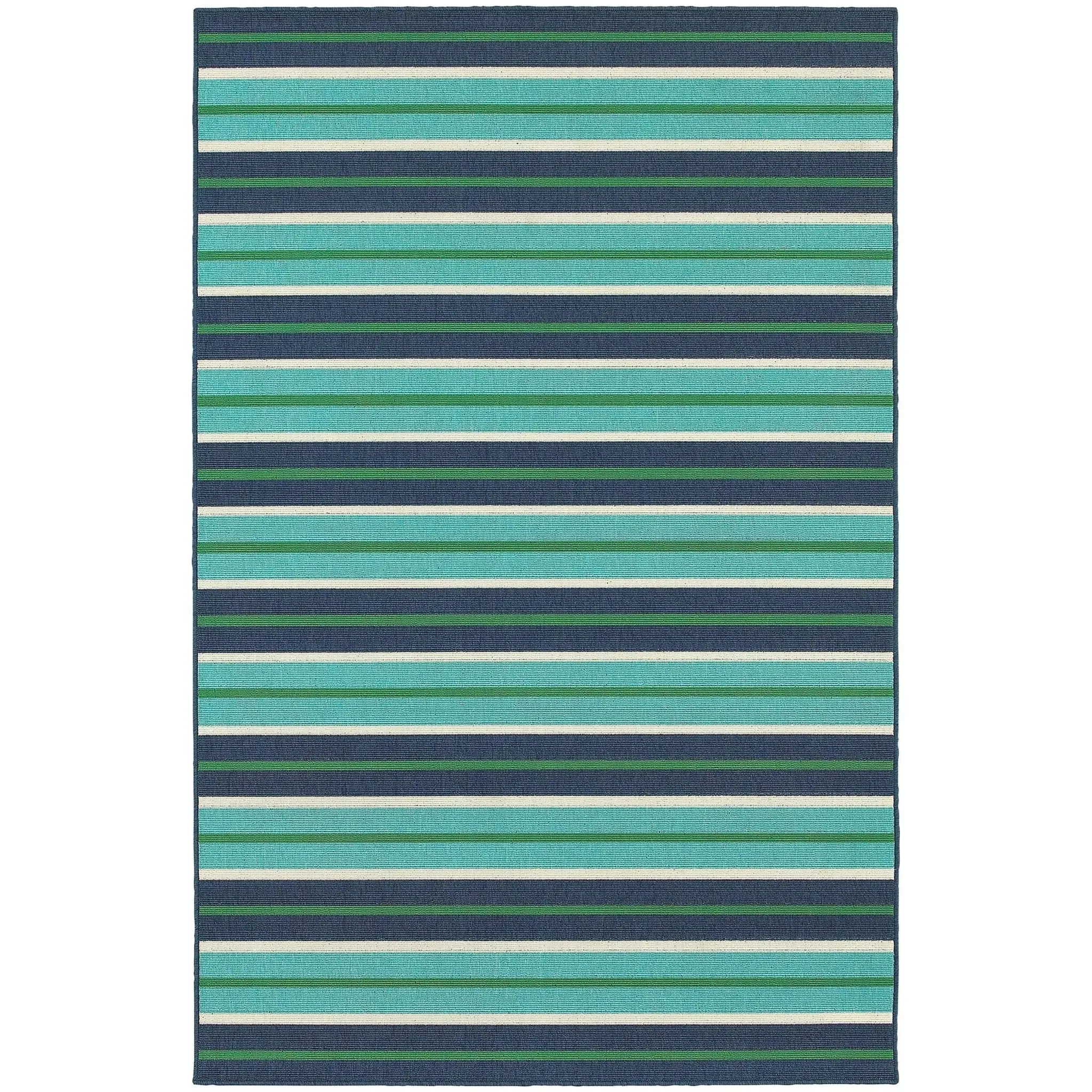 Meridian 9652F Blue/ Green Rug