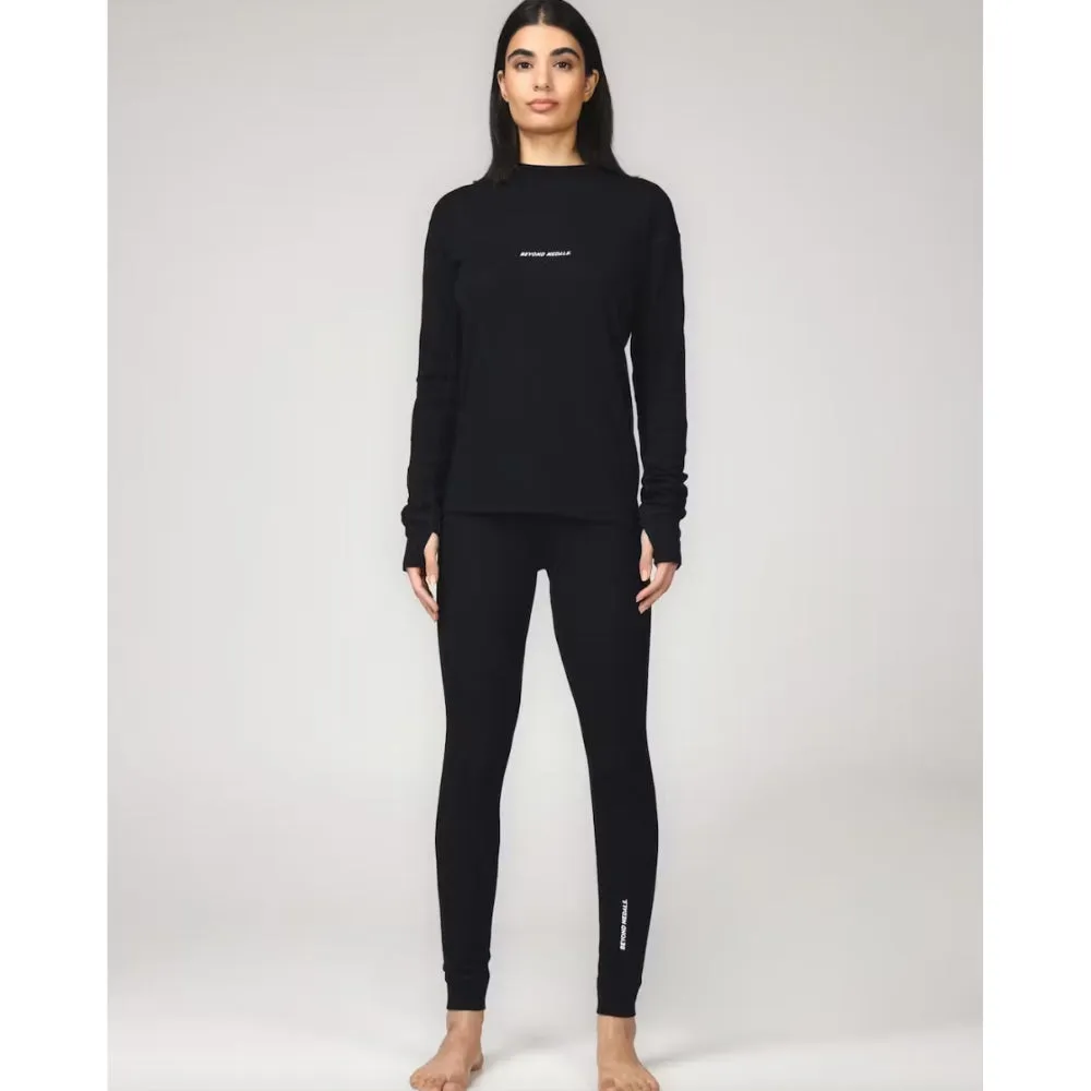 Merino Baselayer Top Black