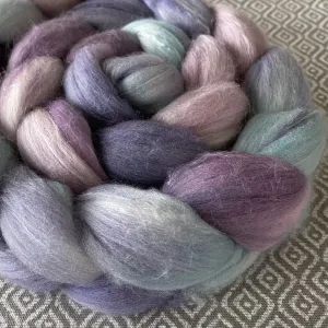 Merino Silk Cashmere Roving - Amethyst