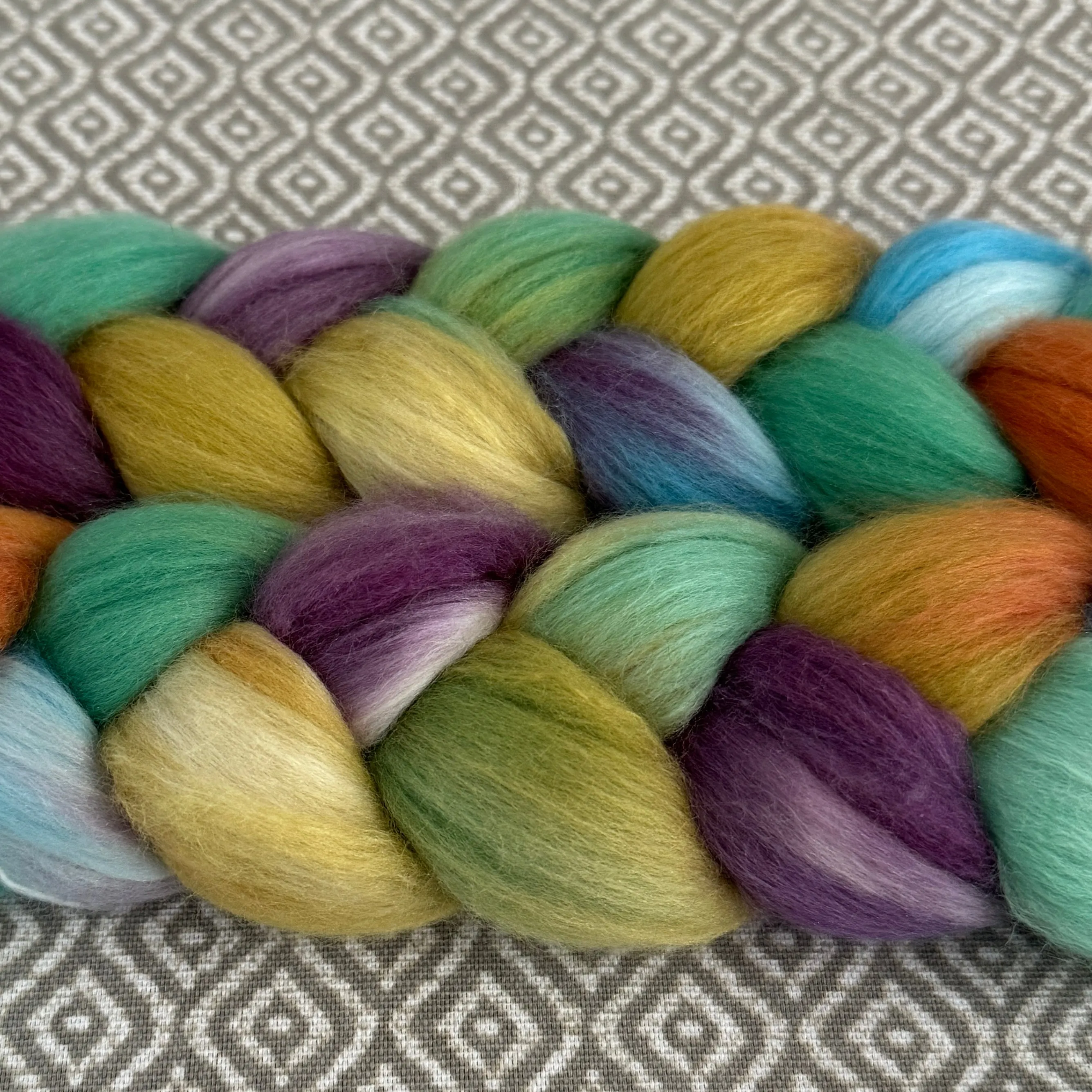 Merino Silk Cashmere Roving - Arizona