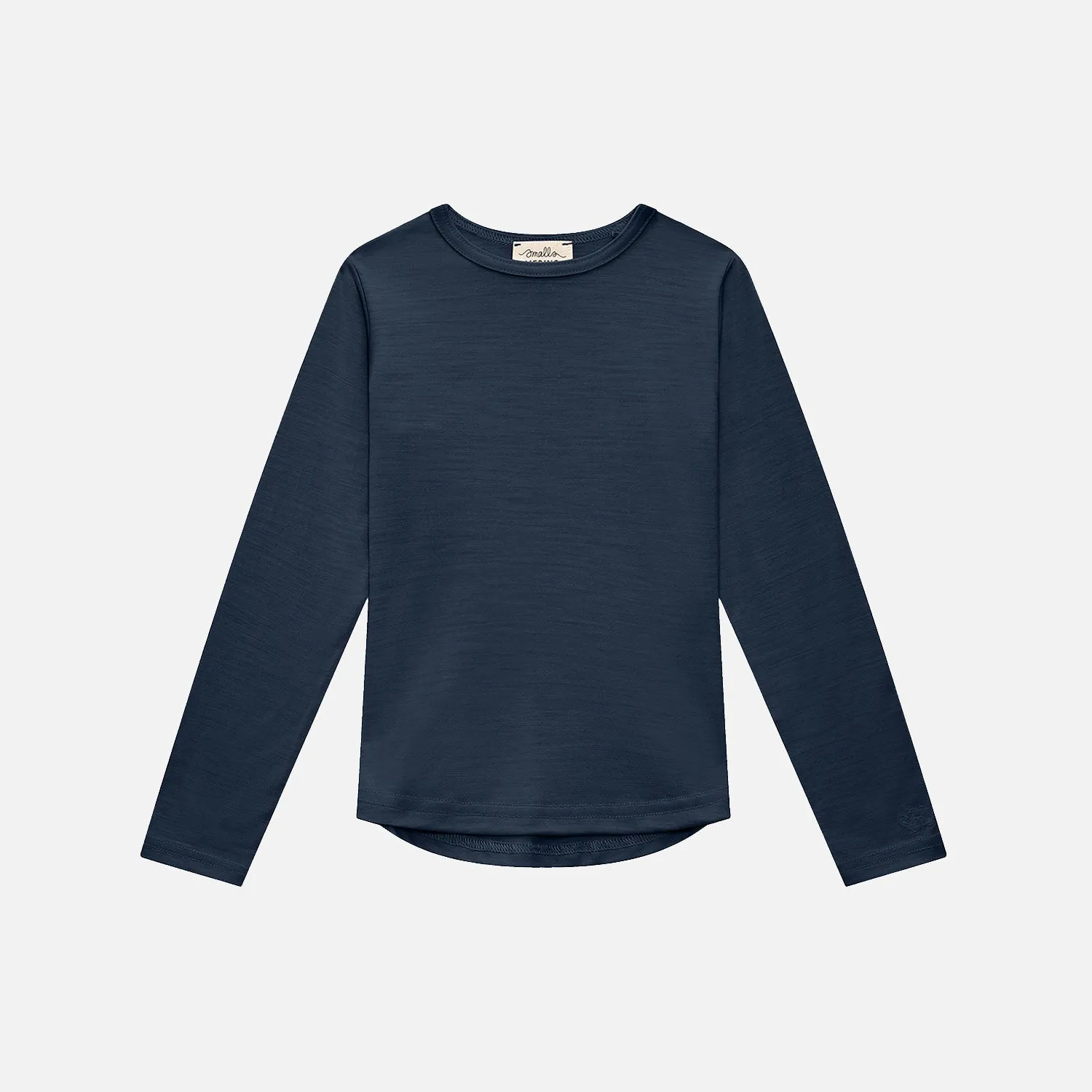 Merino Wool LS Top - French Navy