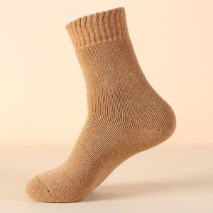 Merino Wool Socks Camel