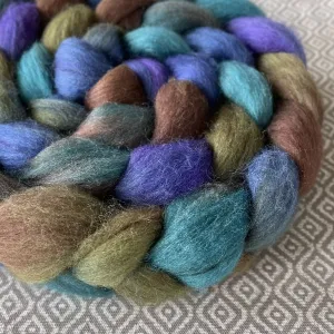 Merino Yak Silk Roving - Calypso