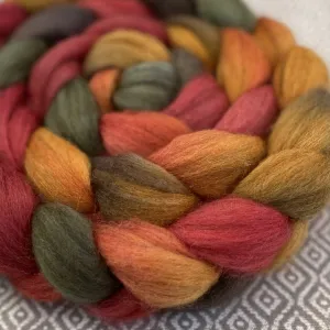 Merino Yak Silk Roving - Sunflower