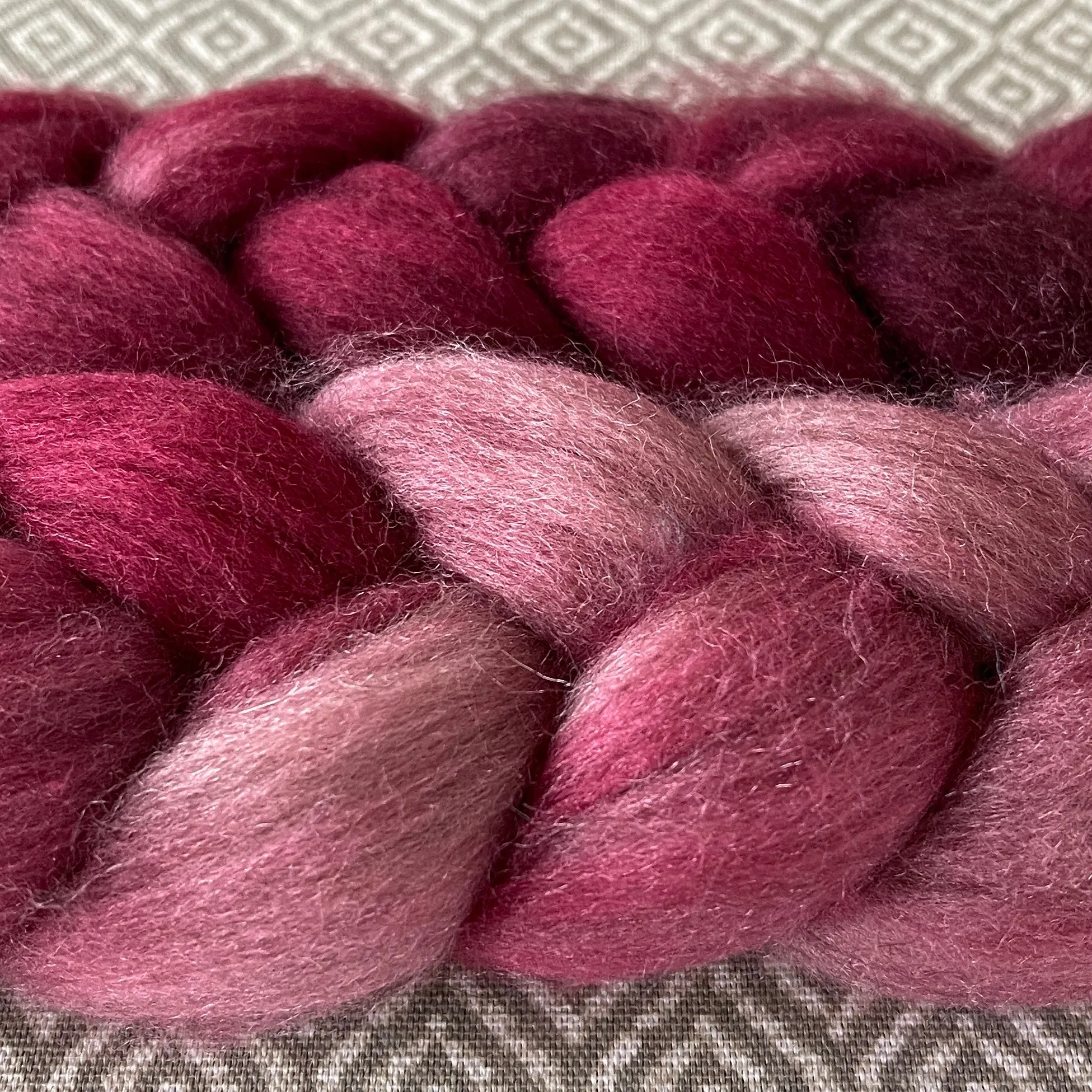 Merino Yak Silk Roving - Victoria