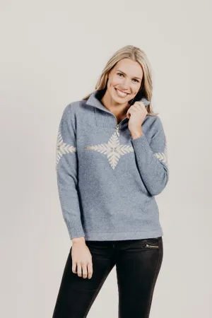 Merinosilk Silver Fern Sweater Ladies