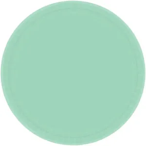 Mermaid Mint Plates - Dinner 20 Pkt CLEARANCE