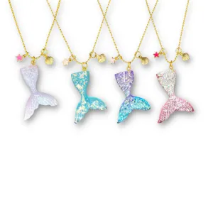 Mermaid Tail Charm Necklace - Assorted