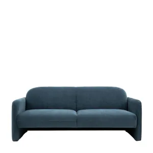 Merrick 3-Seater Sofa – Blue