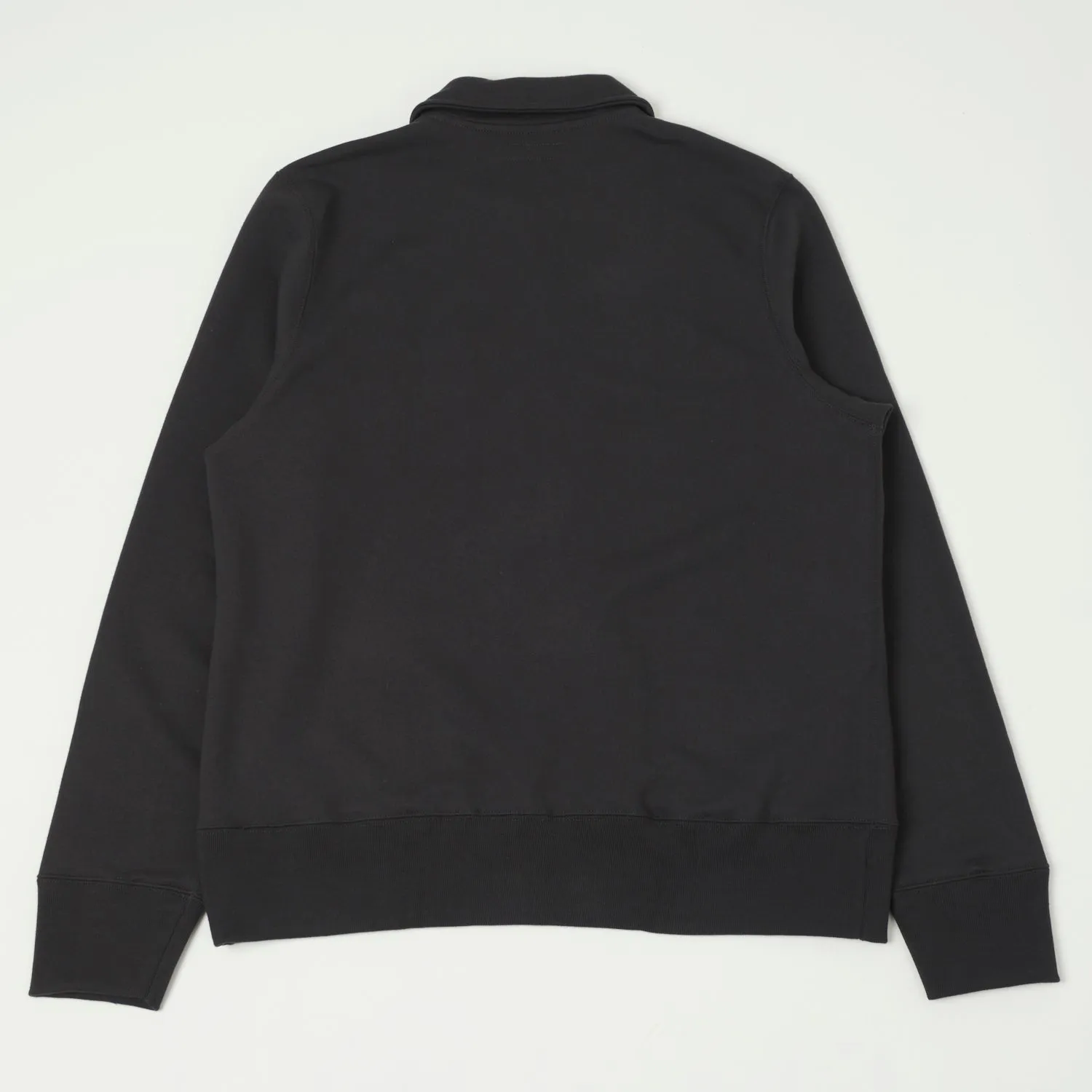 Merz b. Schwanen 342Z Half Zip Sweatshirt - Charcoal