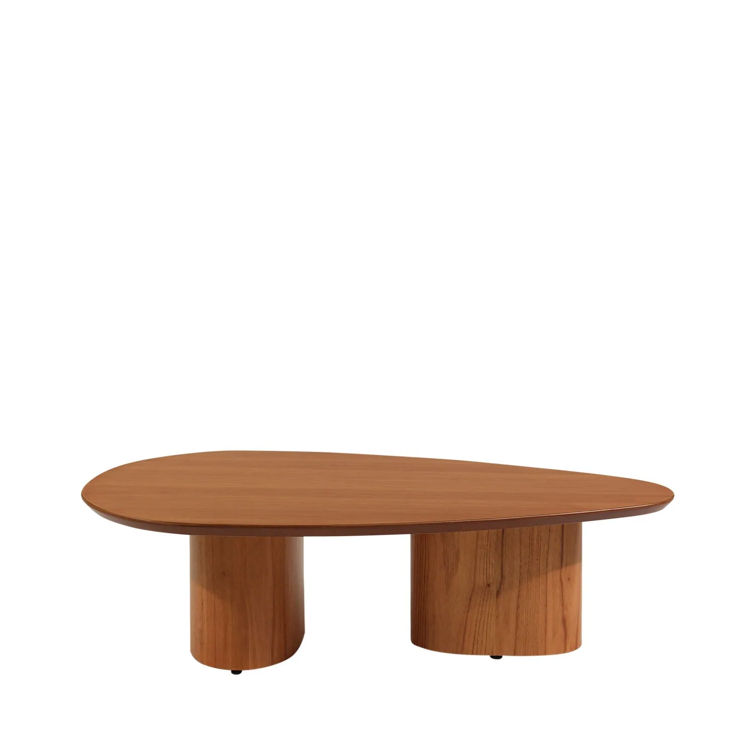 Mesa de Centro Orgânica Gaya Baixa 120 cm - Natural