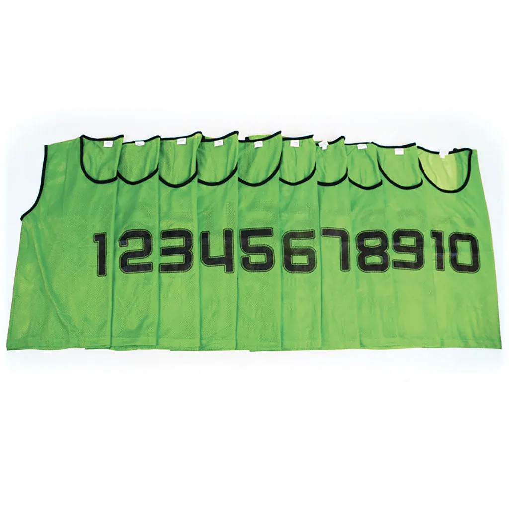 MESH TRAINING BIB NUMBERED 1-10