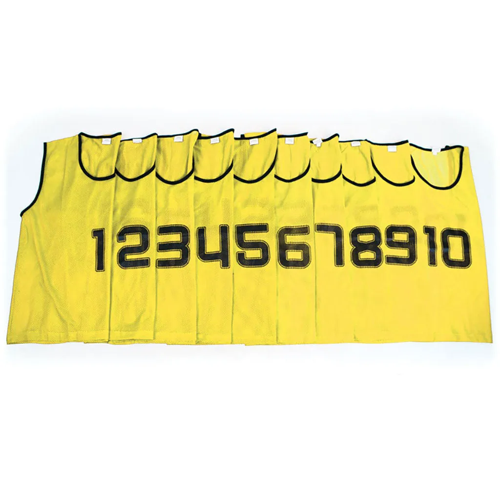 MESH TRAINING BIB NUMBERED 1-10