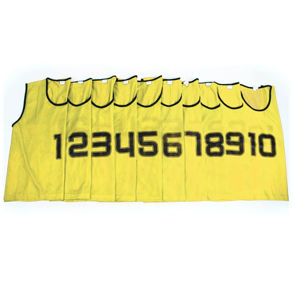 MESH TRAINING BIB NUMBERED 1-10