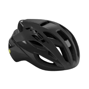 MET Rivale MIPS Cycling Helmet - Black Matt/Black Glossy