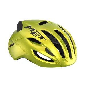 MET Rivale MIPS Cycling Helmet - Metallic Yellow Glossy