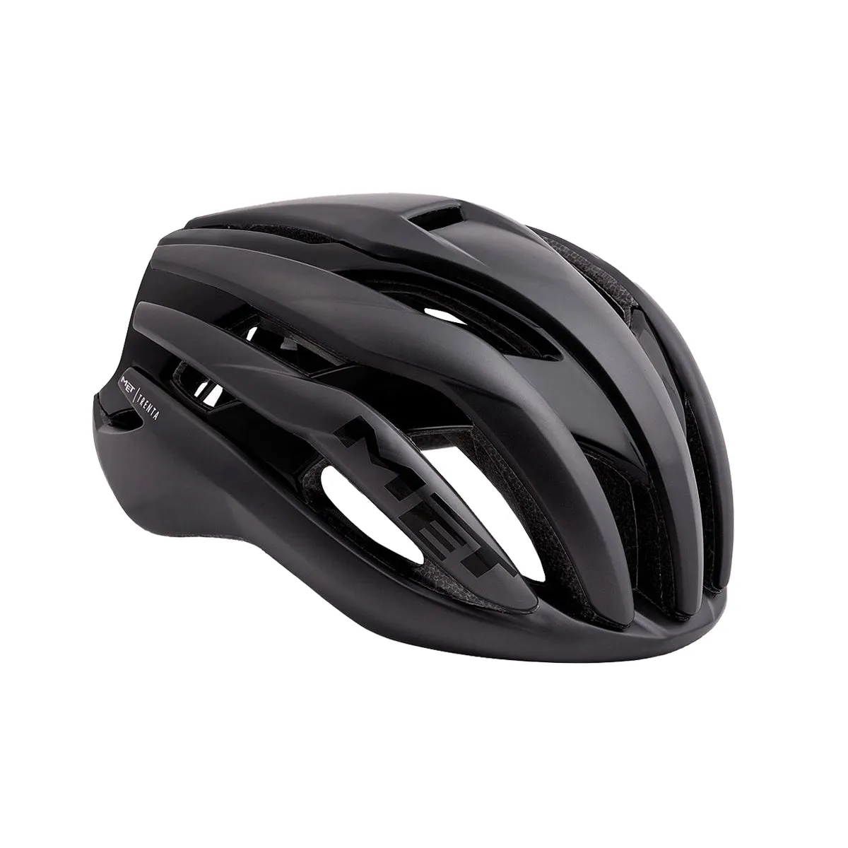 MET Trenta MIPS Cycling Helmet - Black Glossy