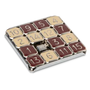 Metal Fifteen Pocket Puzzle