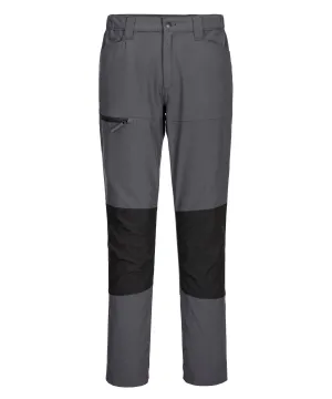 Metal Grey - WX2 stretch work trousers (CD886) slim fit