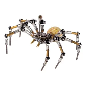 Metalikator Model Kit 3D Mechanical Spider Colorful Original Design Art