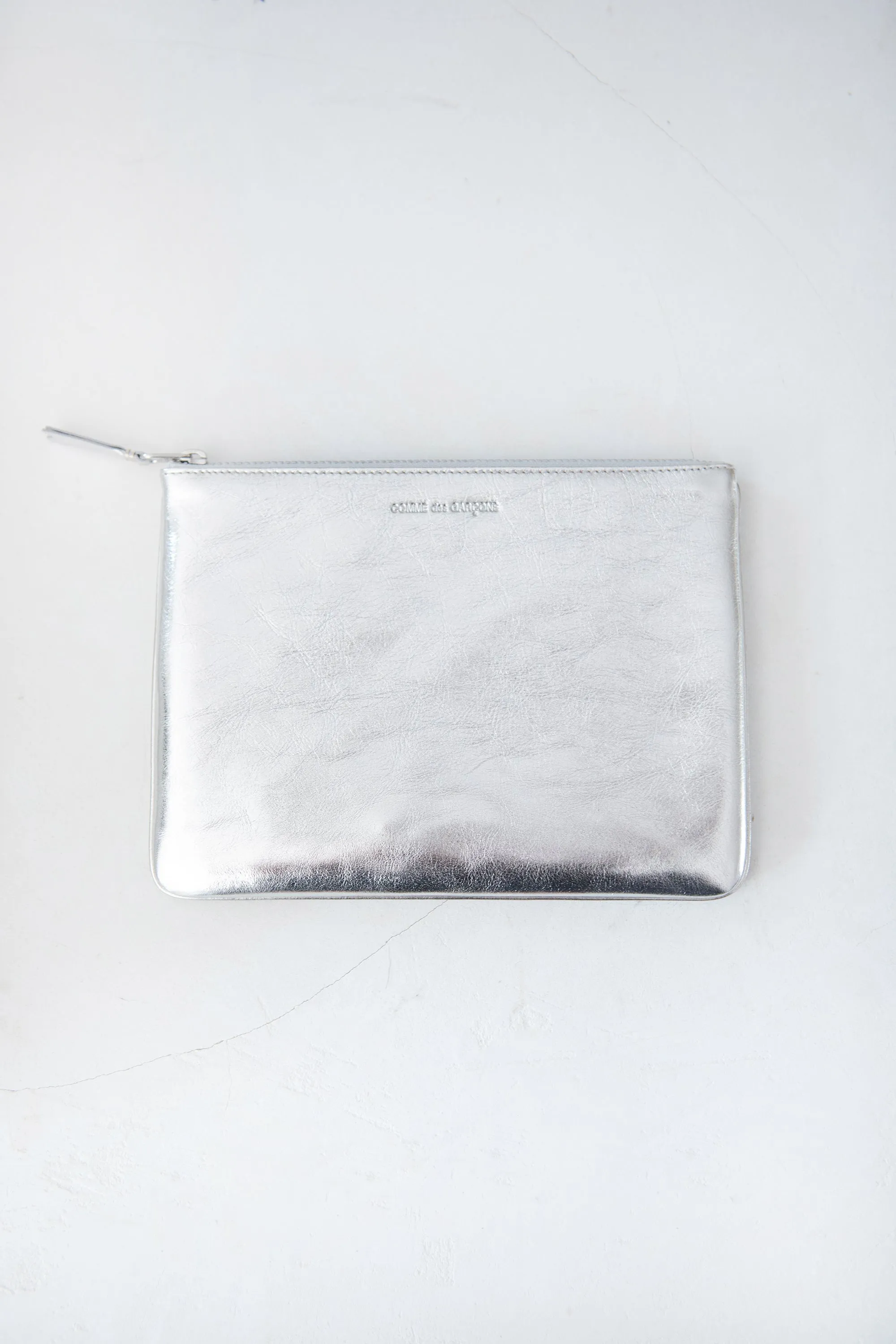 Metallic Zip Pouch