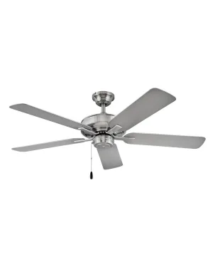 Metro 52" Ceiling Fan in Brushed Nickel