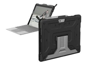 Metropolis Black - Back Cover For Tablet - Rugged - Aluminium - Black - For Microsoft Surface Go, Go 2, Go 3, Go 4