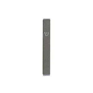 Mezuzah 8 cm - Dark Gray