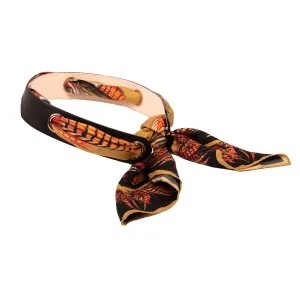 MGxCH Ebony Leather Scarf Belt