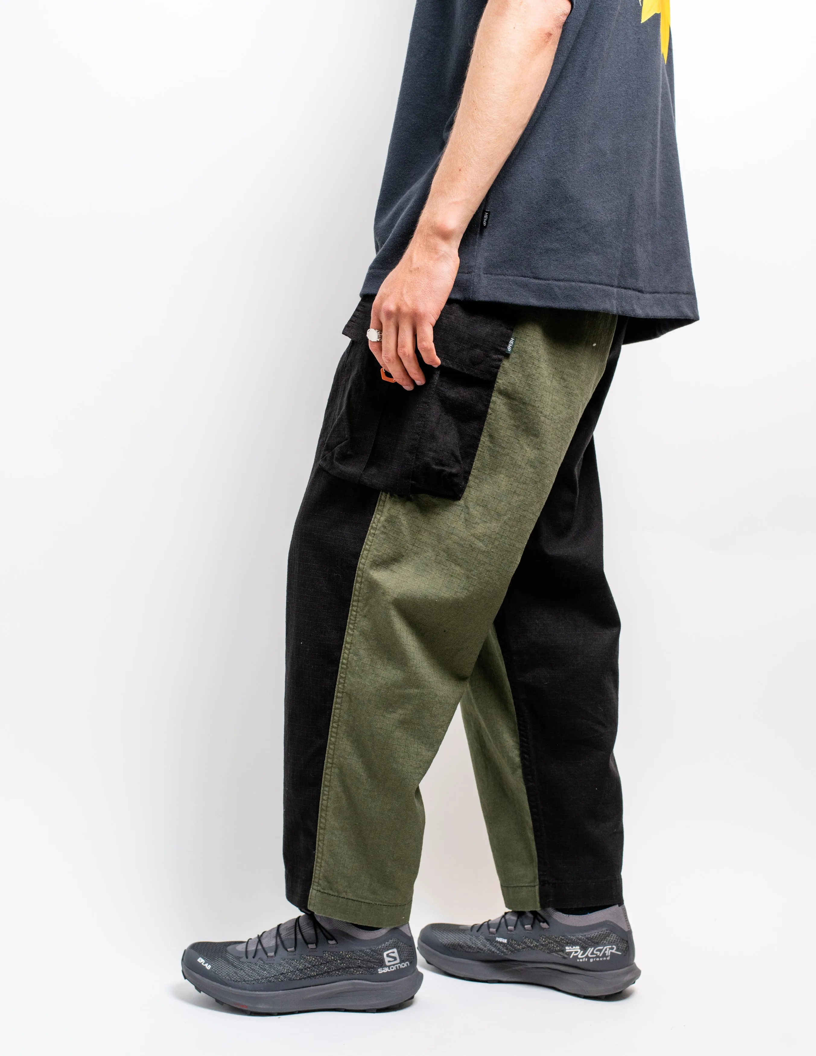 MH-Rip Cocoon Cargo Pants in Multi