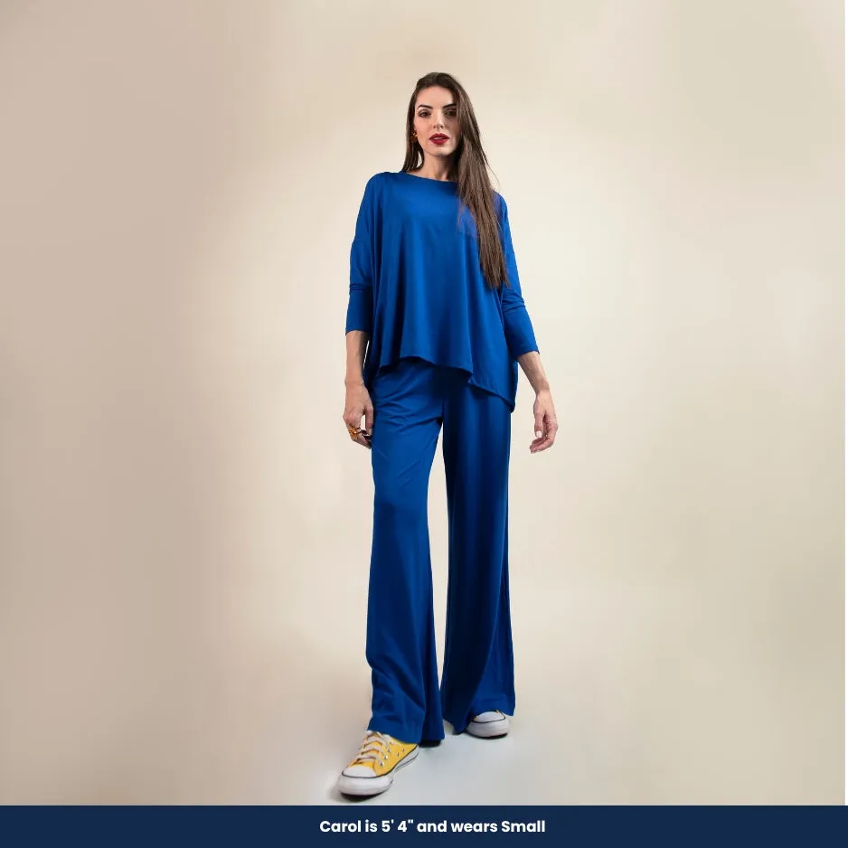 Mia - Blouse and Wide-Leg Pants (Two-piece set)