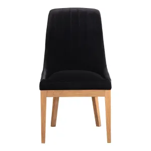 Mia Dining Chair Black-Set Of Two