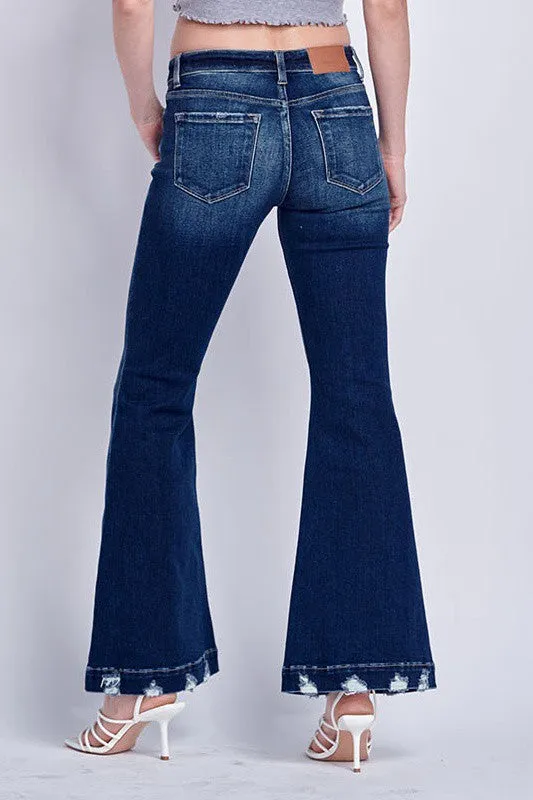 Mia Mid-rise Super Flare Jeans