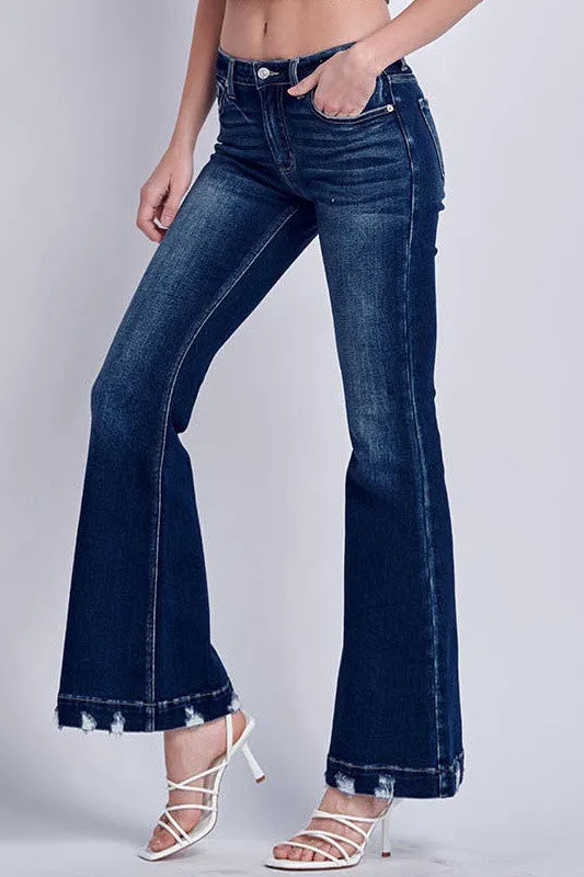 Mia Mid-rise Super Flare Jeans