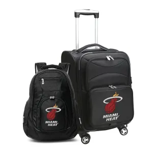 Miami HEAT Soft Side Carry-on Backpack Set