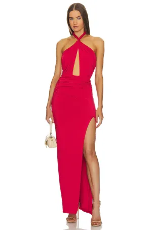 Michael Costello x REVOLVE Morgan Gown dress, red