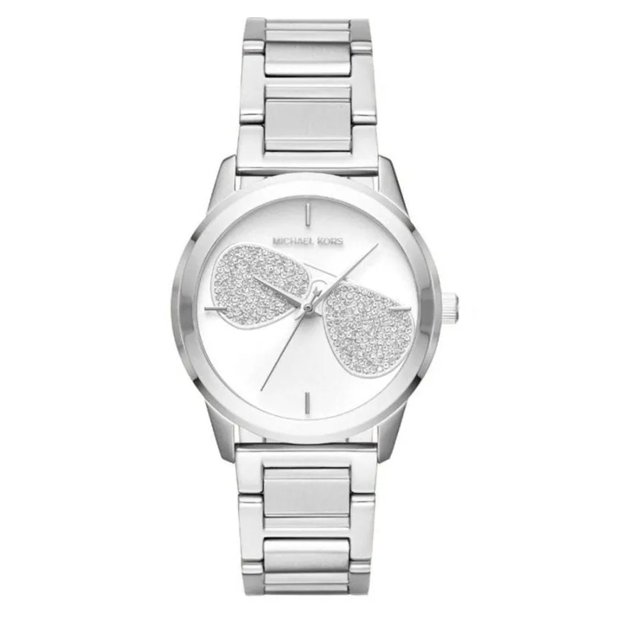 Michael Kors Ladies Watch Hartman 38mm Silver MK3672